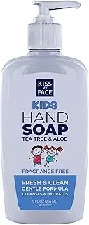 Kids Hand Soap, Tea Tree & Aloe, Fragrance Free, 9 fl oz (266 ml)