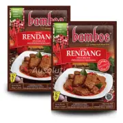 Rendang Paste Curry Authentic Bamboe Bumbu Indonesian Instant Seasoning 35g 2x