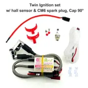 Rcexl CM6 Twin Ignition CDI 10mm 90 Degree for Gas Engine RC Model Plane