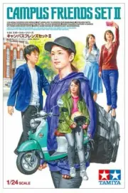Tamiya 1/24 SCALE CAMPUS FRIENDS SET II 24356