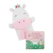 Mud Pie Unicorn Bath Book