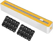 Foil Dispenser with Cutter - Cling Wrap Dispenser | Sturdy Food Cling Film Cutter Space-Saving Organizer for Wax PaperRestaurant Refrigerator