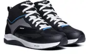 TCX Nalbak waterproof Motorcycle Shoes, black-white-blue, Size 43 for Men Black White Blue