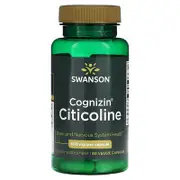 Swanson, Cognizin Citicoline, 500 mg, 60 Veggie Capsules