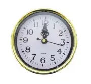 Accessories Wall Clock Gold 100mm Quartz Caravan Camper Motorhome JAYCO PARTS