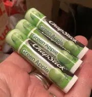 3 Chapstick Green Apple Limited Edition