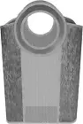 82L Large Grey Laundry Basket with Handles, Collapsible Mesh Storage Bag