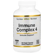California Gold Nutrition, Immune Complex 4, 180 Veggie Capsules