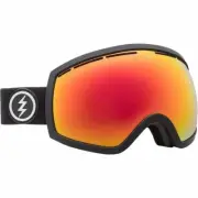 Electric Visual EG2 Matte Black Snowboarding Goggles (Brose / Red Chrome)