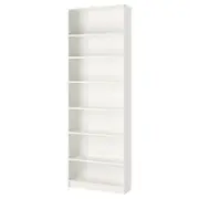 BILLY bookcase, white, 80x28x237 cm