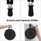 Collapsible Portable Chair Lightweight Retractable Folding Stool Black