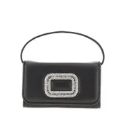 [ROGER VIVIER] ROGER VIVIER 'Micro Pilgrim' nappa leather bag Woman One Size One Size Black