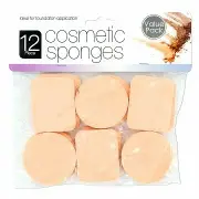 3 x VALUE PACKAGES - 12-COSMETIC SPONGE PROFESSIONAL MAKEUP PINK FOUNDATION