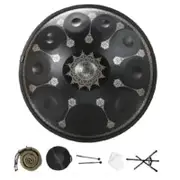 432hz 440hz 9 10 12 Notes d Major Professional Authentic Handpan Steel Tongue Drum for Yoga and Meditation
