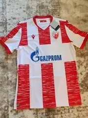 CRVENA ZVEZDA / RED STAR official MACRON football shirt AWAY, Size L,SOCCER