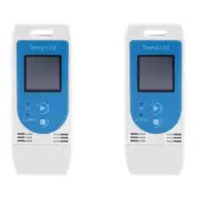2X TempU 03 USB Temp & Humidity Data Logger RH TEMP Data Logger Recorder7107