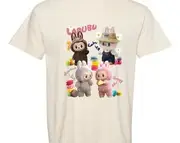 labubu monster pop mart comfort color T-Shirt