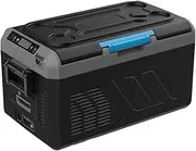Car Refrigerator, Portable Car Refrigerator with Freezer Compartment, Electric Compressor Cooler With 12/24V DC And 100~240V AC For Car, Motorhome Truck Van Camping Travel Fishing Outdoor,18L