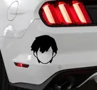 Chrom Fire Emblem Super Smash Bros Matte Black Vinyl Decal 5.6"x5.3"