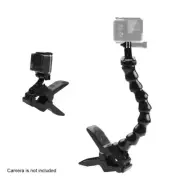 Serpentine Arm Jaws Flex Clamp Mount Clip + Neck for GoPro13/12/11/10/9/8/7/6/5/