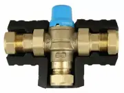 Tomson STD TEMPERING VALVE WITH INSULATION 20mm 1600kPa 4L/Min Brass