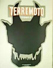 Terremoto Tequila Devil Chalkboard Bar Beer Mancave Metal Tin Sign