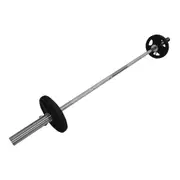 Total 22kg - 62kg 180cm Olympic Barbell Weight Set - Rubber Coated Weight Plate