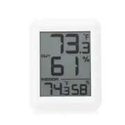 Ts - Ft0423 Wireless Digital Hygrometer Thermometer Temperature / Humidity Gauge Meter With Outdoor Sensor