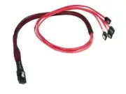 Mini SAS SFF-8087 36 Pin to 4 X 7 Pin SATA - 1 Meter