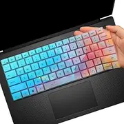 Colorful Keyboard Cover for Dell Precision 14 5470 5480 5490 3480 3490 & Dell Precision 16 5680 5690 Laptop, Dell Precision 14 16 Inch Laptop Accessories Protective Keyboard Cover Skin
