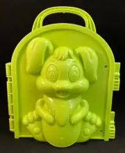 Snowball Maker - Rabbit Shape - Clip Close Winter Snow Sand Mold - Green