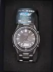 CASIO LINEAGE LCW-M100TSE-1AJF Solar Radio Titanium Men Watch Silver Gift Japan