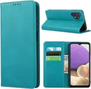 for Samsung Galaxy A32 5G Case Cowhide Pattern PU Leather Cases Flip Magnetic