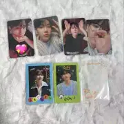 Batch with photo card autographed by EXO baekhyun