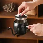 Stainless Steel Gooseneck Pour Over Water Coffee Kettle Pot for Stove Top