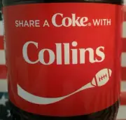 Share A Coke With Collins 2019 Personalized Coca Cola Bottle