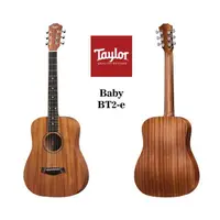 在飛比找momo購物網優惠-【Taylor】BT2e Baby 桃花心木 面單 電木吉他