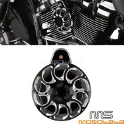 Billet Alu Horn Speaker Cover For Harley Big Twin 1991-2017 Sportster XL1200 883