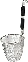 Noodle Strainer Basket Tall Pasta Spider Kitchen Mesh Spider Dumpling Strainer Food Skimmer Stainless Steel