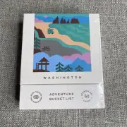 Washington Adventure Bucket List 50 Scratch Off Cards Travel Explore Guide Gift