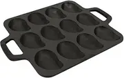 Pyrolux Pyrocast 12-Piece Oyster Tray 5 cm*30 cm*30 cm Black