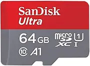 SanDisk Class 10 64GB Micro SD Memory Card Dash Cam & IP Camera