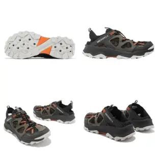 【MERRELL】水陸兩棲鞋 Speed Strike LTR Sieve 男鞋 黑 綠 橘 快乾 戶外 水鞋(ML067643)