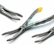 PREMIUM GRADE AUTOCLAVABLE UPPER ROOTS CURVED DENTAL EXTRACTING FORCEP #44