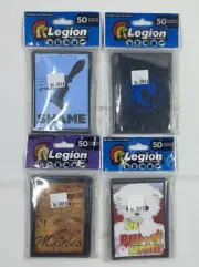 (x4) Legion 50 MTG Standard Card Sleeves Deck Protector - assorted various style