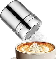 Flour Duster Shaker - Stainless Steel Powder Sugar Shaker | Powder Shakers | Flour Powders Shakers Duster Bottle | Top Fine Screen Design Powder Shaker for Sugar, Salt, Cocoa, and Spices
