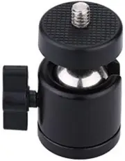 1/4" Swivel Mini Ball Head Screw Tripod Mount for DSLR Camera Camcorder L