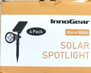 InnoGear Warm White Solar Spotlight Pack Of 4 New In Box