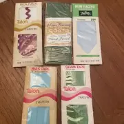 Vintage Talon Hem Bias Seam Tape Set Of 5