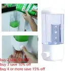 Lotion Shampoo Shower Hand Washing Foam Bottle Liquid Soap Dispenser Wall Mount